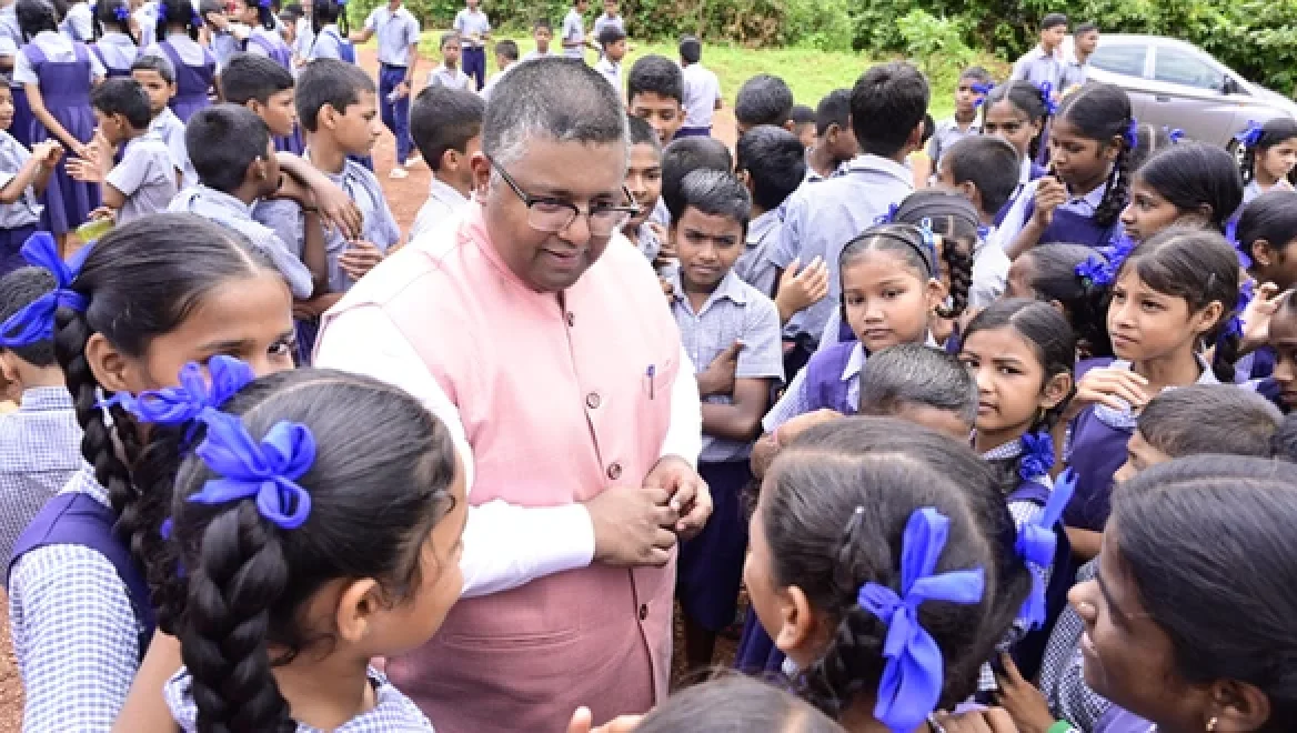 Mapusa schools gets upgrade as part of “Happy School Project”
