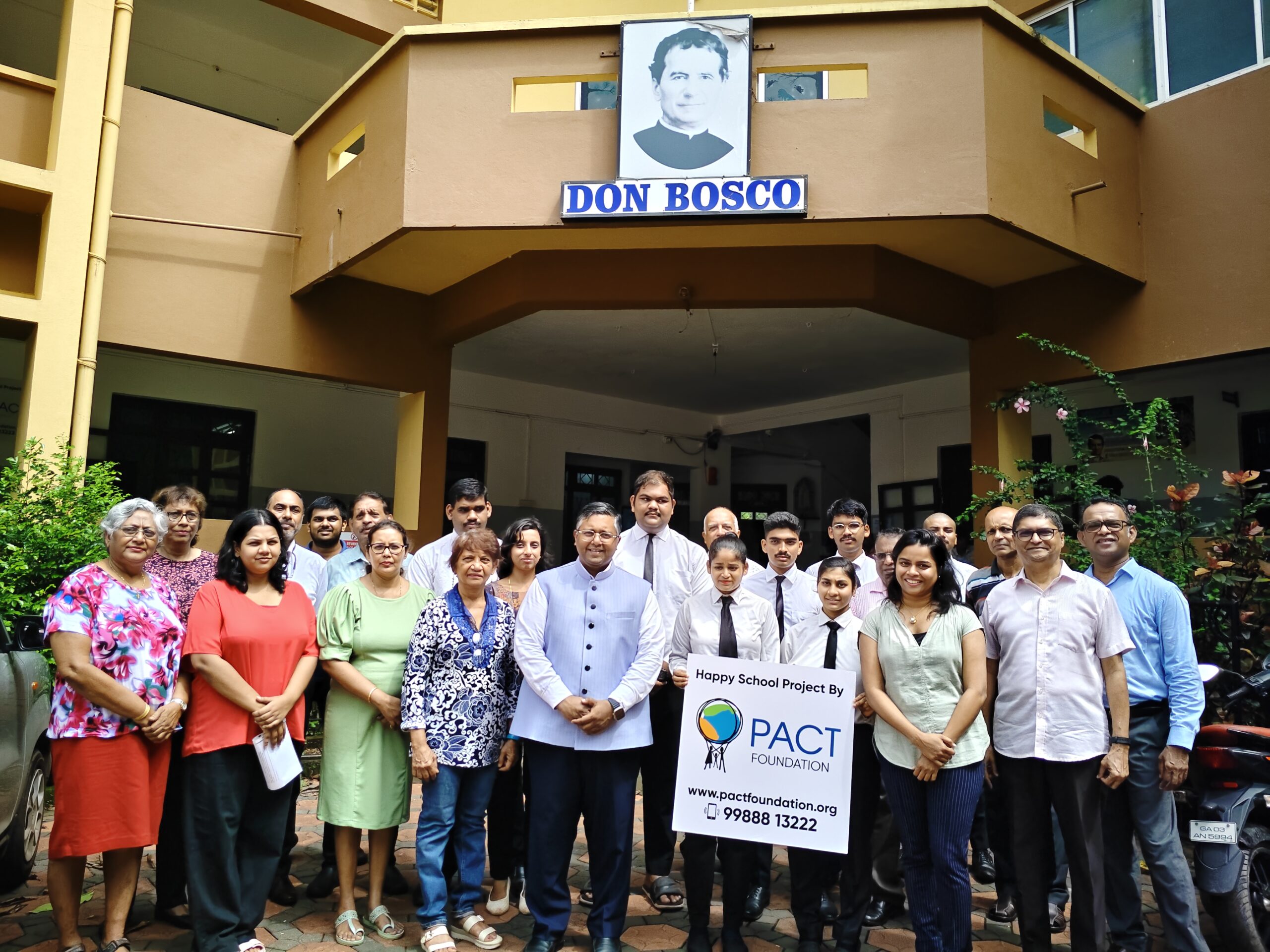 PACT Foundation and Don Bosco Society Unite to Advance Smart Learning at Don Bosco Youth Welfare Centre, Verla 