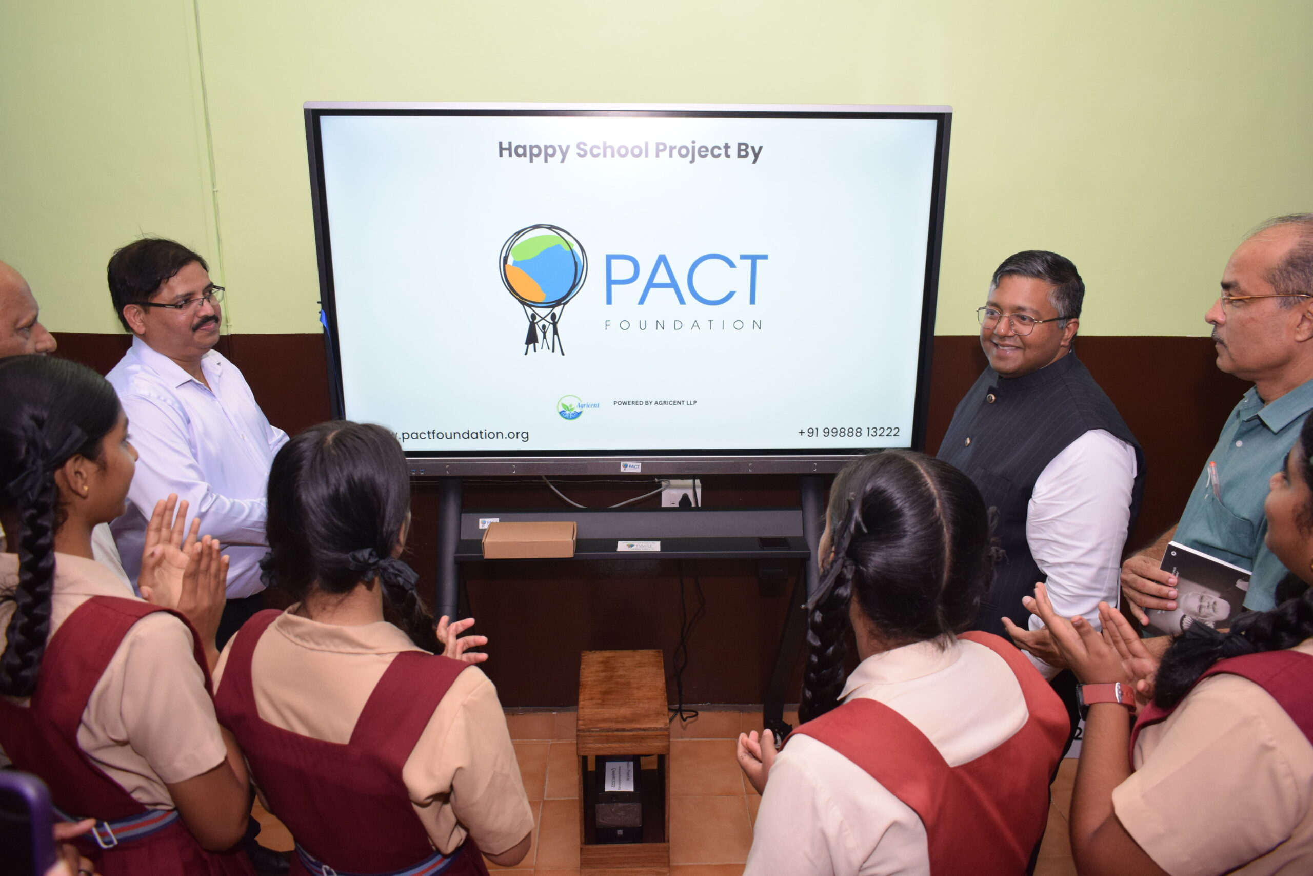 PACT Foundation Transforms Assagao Union High School with Smart Classroom Upgrade 