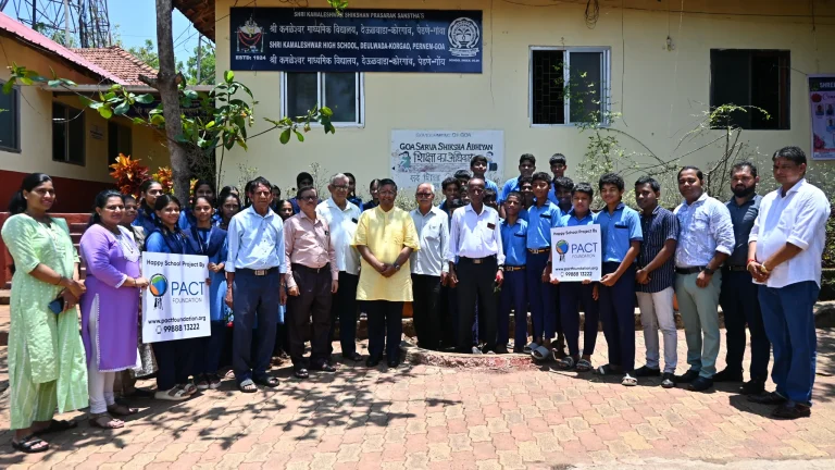 PACT Foundation Brings AI-Ready Smart Classroom to 102-Year-Old Pernem School