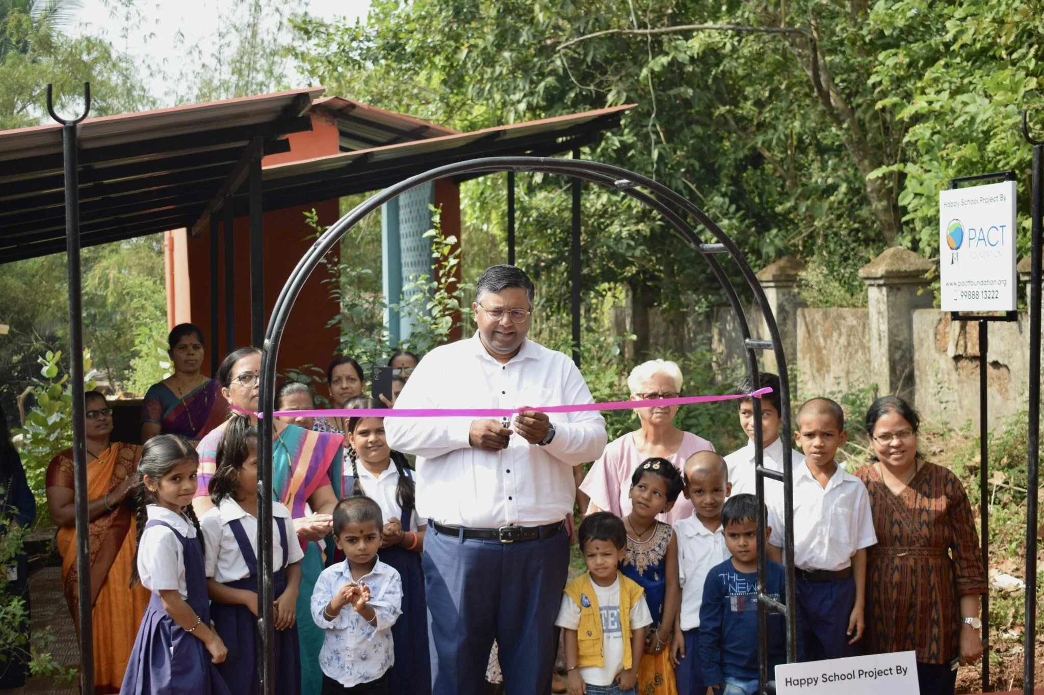 PACT Foundation Inaugurates Kitchen Garden at G.P.S. Bambordem to Foster Holistic Learning for Young Students