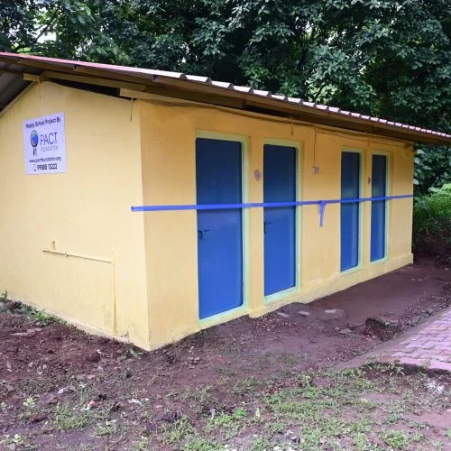Dr. Ambedkar English High School classroom