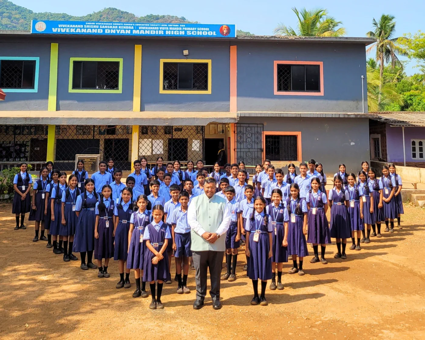 Students and community members supported by PACT Foundation